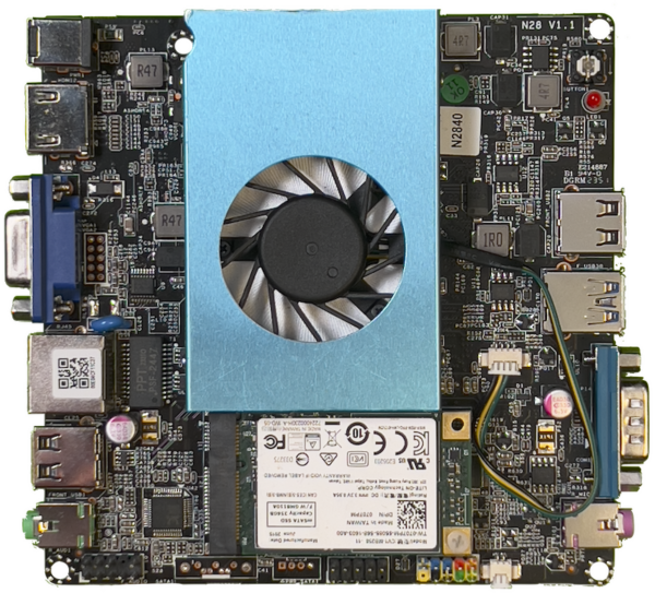 Darius: Network Attached Compute platform